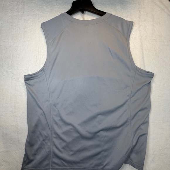 ACX Active Tank Tops Mens Size XL Lot of 2 White Gray Breathable Athletic Perfor - Picture 7 of 7